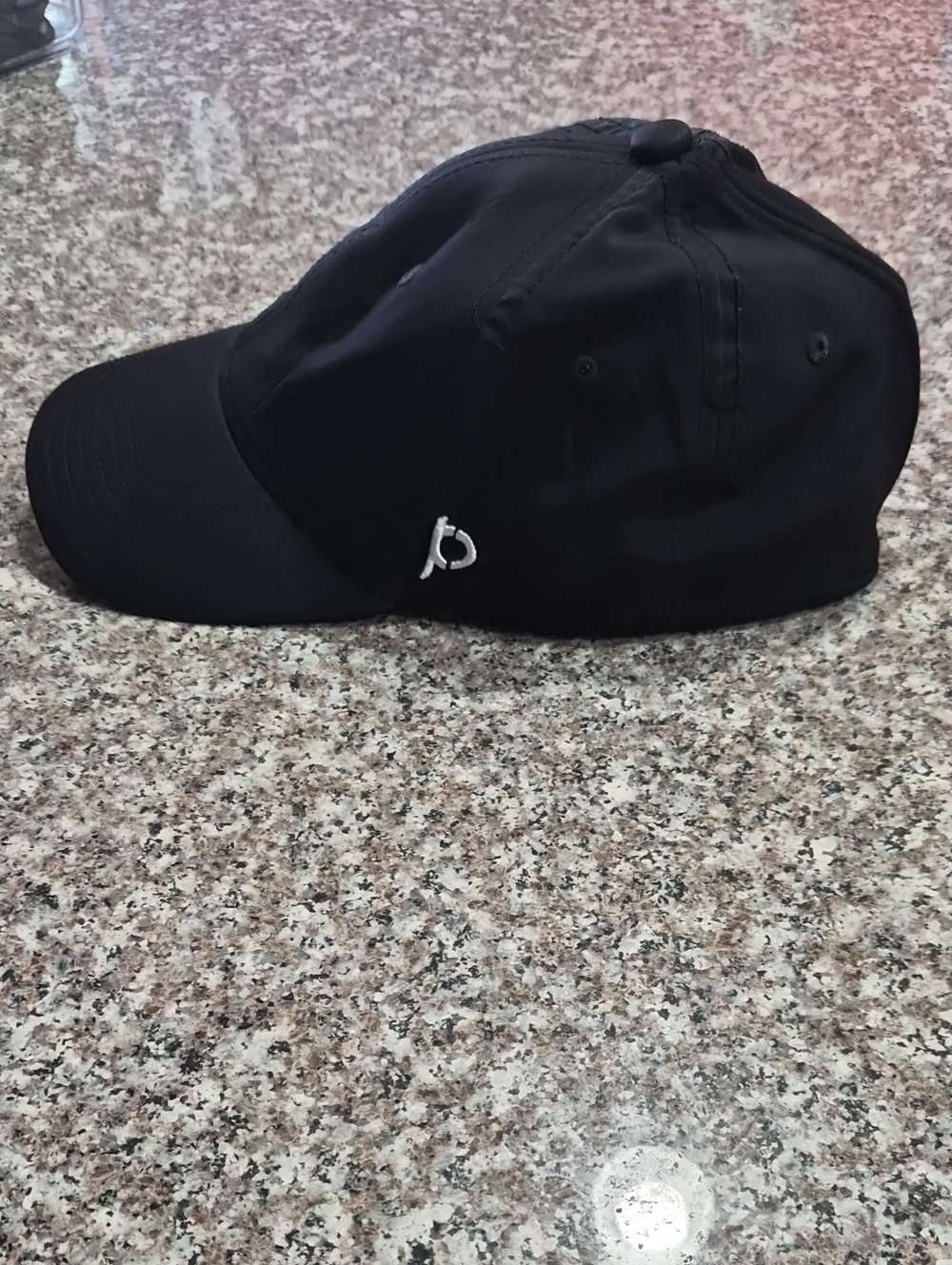 Ponyback Black Baseball Cap